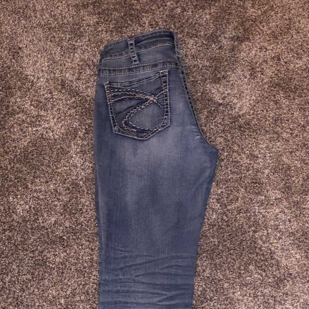 Silver jeans